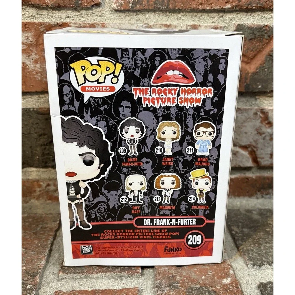 Pop! Movies the Rocky Horror Picture Show Vinyl Figure Dr. Frank-N-Furter #209